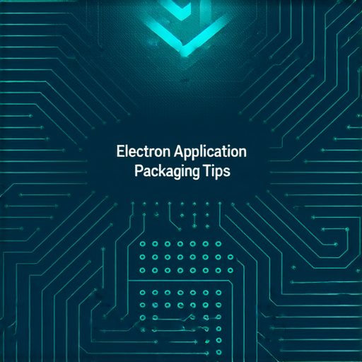 「揭開Electron打包秘訣，讓你的應用快速上陣！同時享受我們的搬屋服務！」