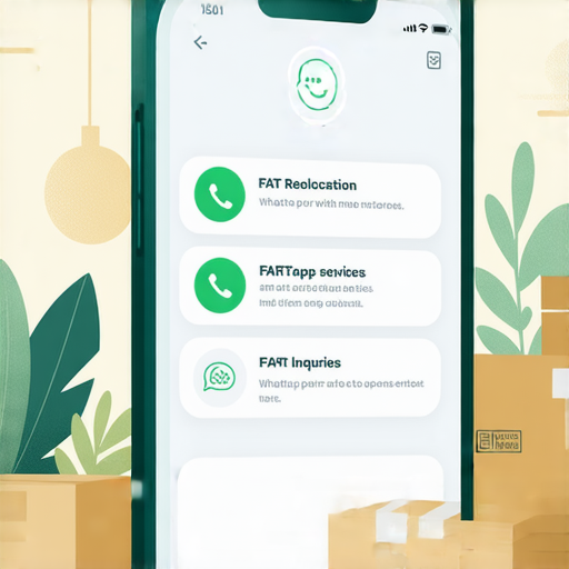 "輕鬆搬屋新體驗！透過WhatsApp 免費查詢 FAT 搬遷服務，讓你的搬家無憂無慮！"